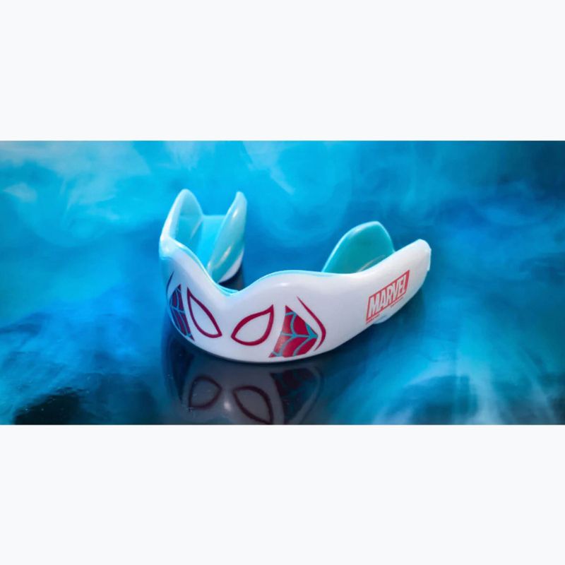 Ochraniacz szczęki SAFEJAWZ Marvel Spider Gwen biały 3