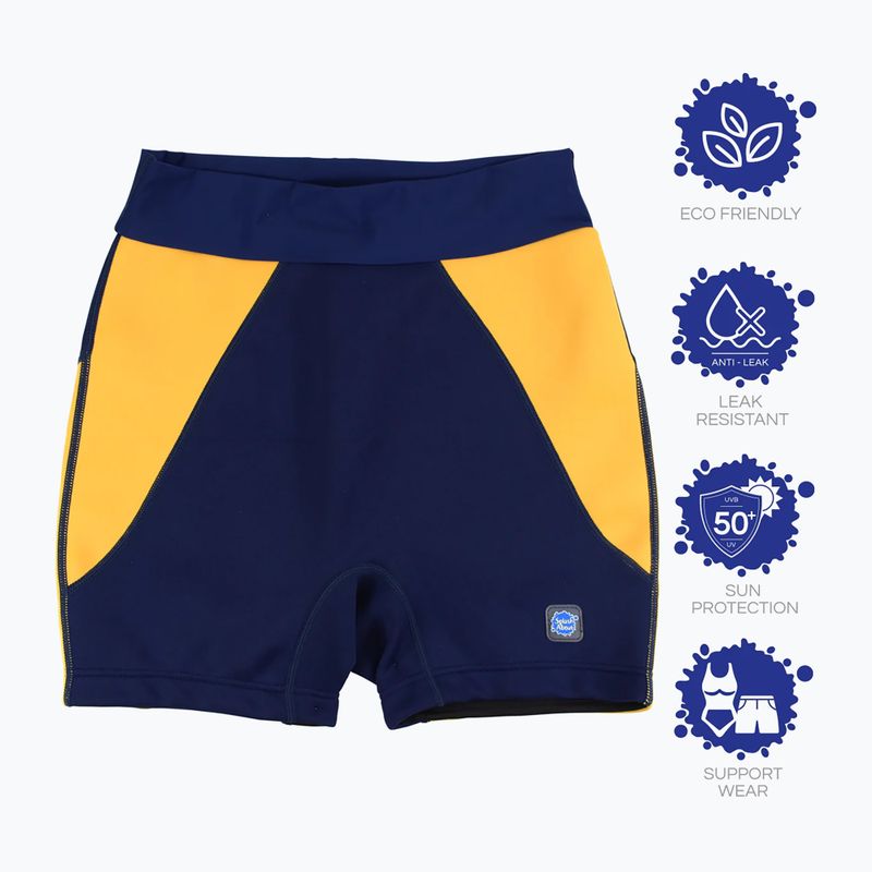 Jammery pływackie męskie Splash About Splash Jammers navy/yellow 5