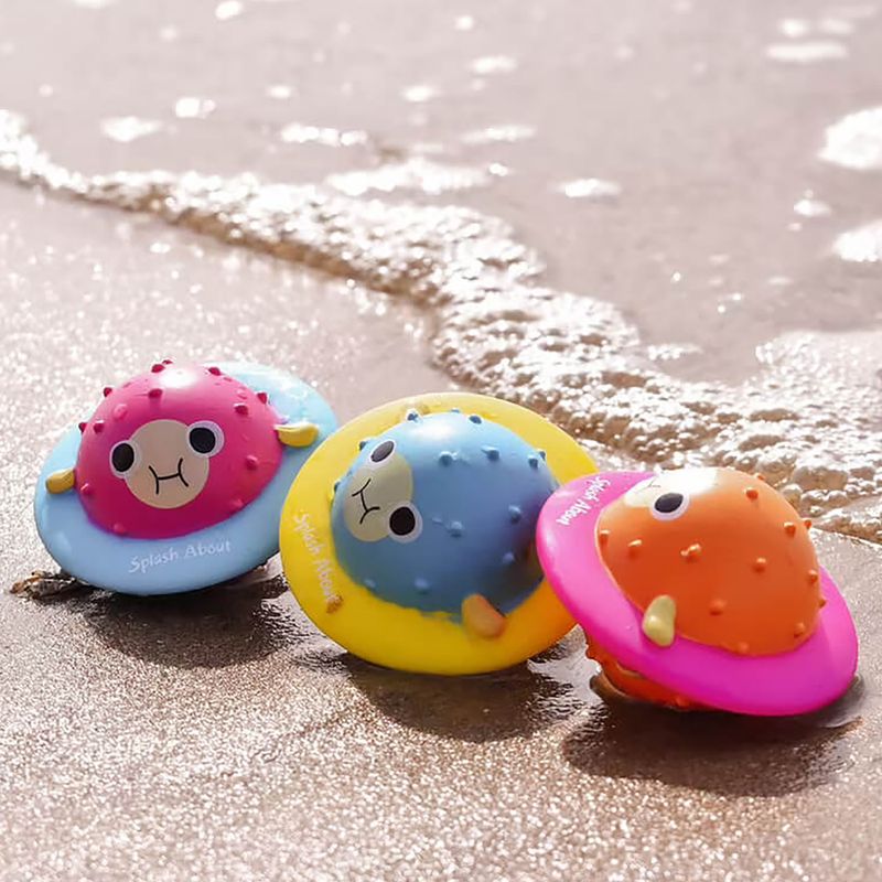 Zabawka do wyławiania Splash About Pufferfish Flip&Float 3 szt. orange/blue/purple 5
