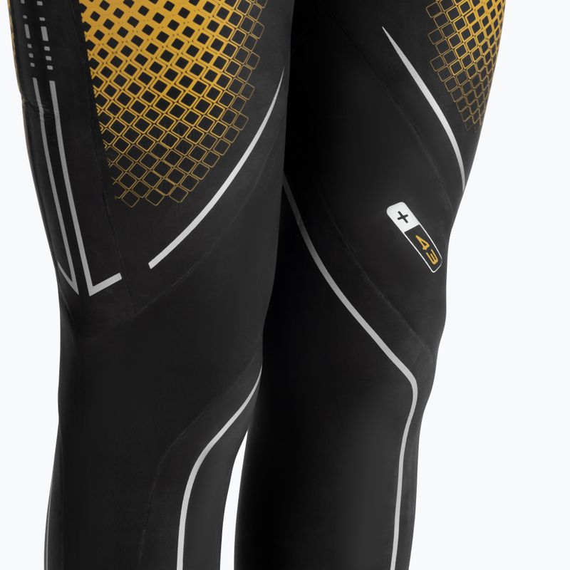 Pianka triathlonowa męska HUUB Agilis Ali Gold 3:5 mm black/gold 7