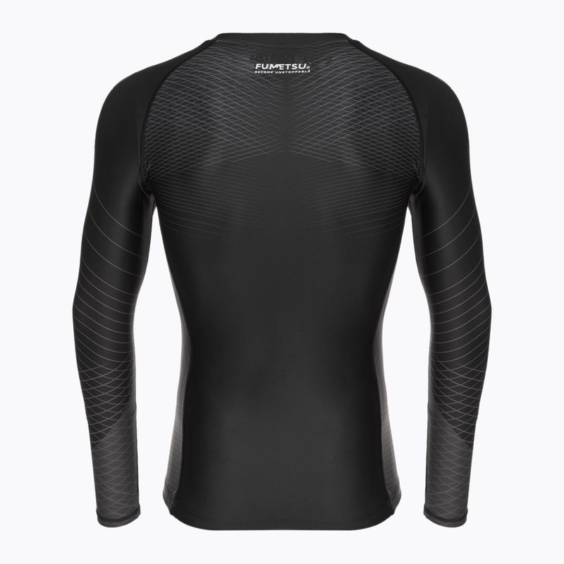 Rashguard longsleeve FUMETSU Competitor MK2 black/ black 2