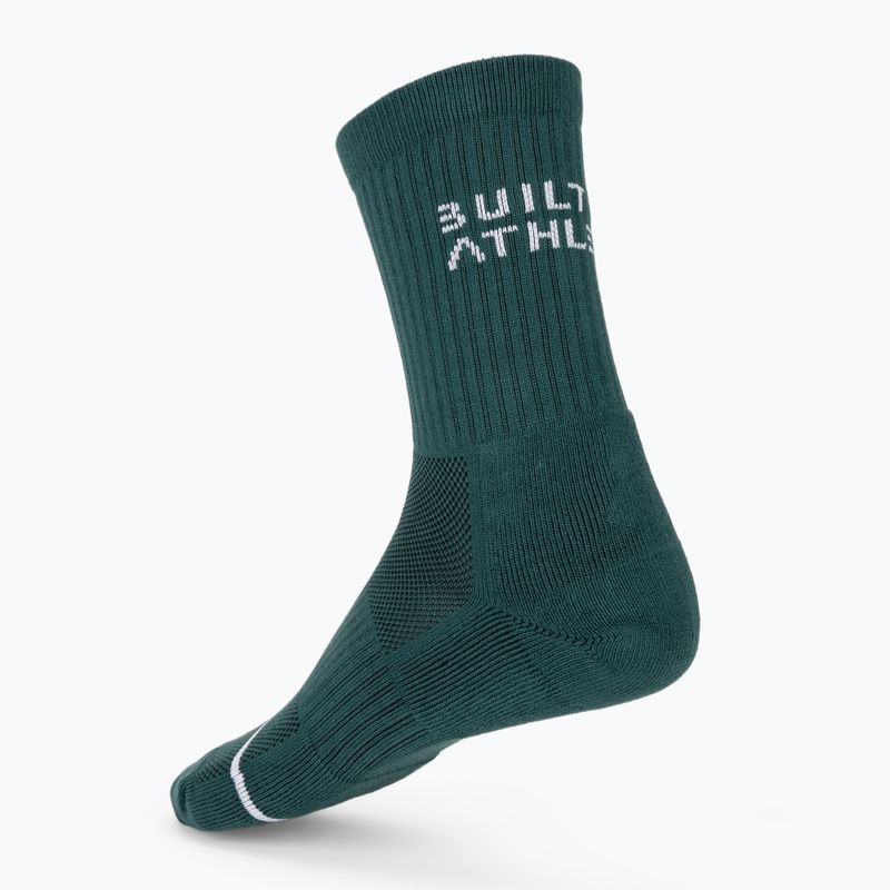 Skarpety Built For Athletes Crew Training forest green 2
