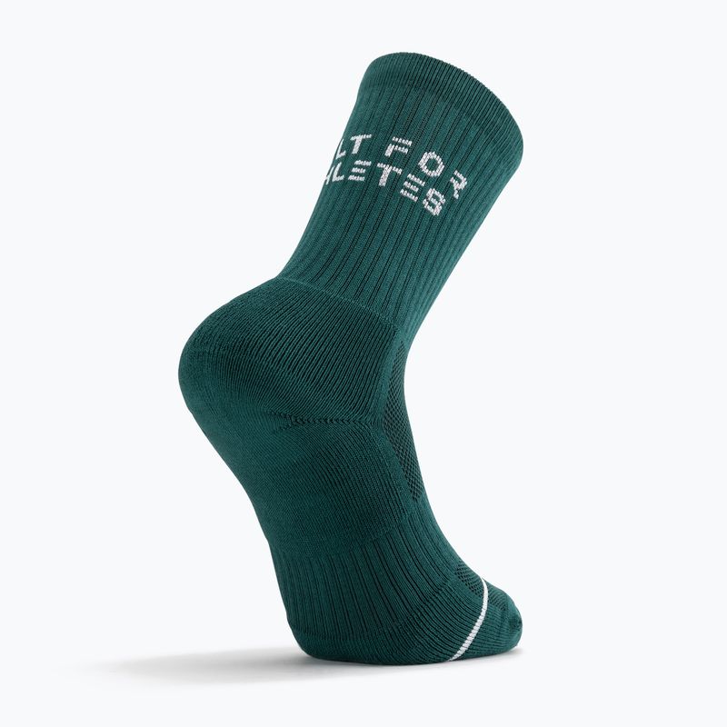 Skarpety Built For Athletes Crew Training forest green 6