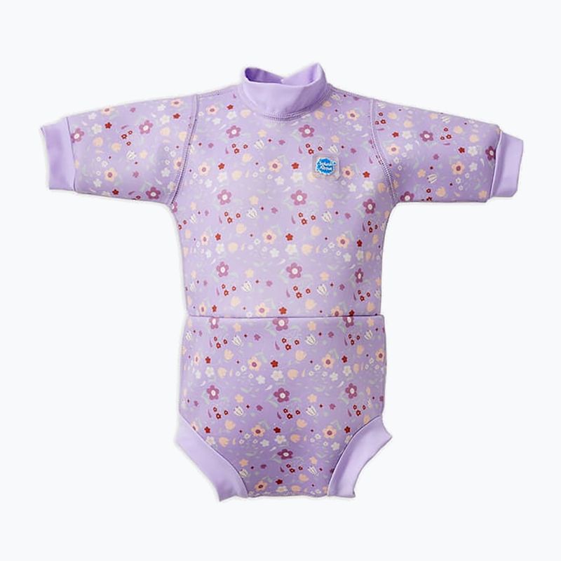 Pianka do pływania dziecięca Splash About Happy Nappy 1 mm lilac spring