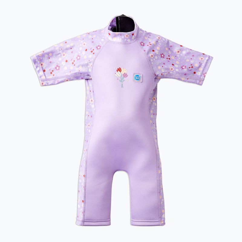 Pianka do pływania dziecięca Splash About Combie UV Sun & Sea 1 mm lilac spring
