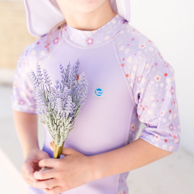 Pianka do pływania dziecięca Splash About Combie UV Sun & Sea 1 mm lilac spring 6