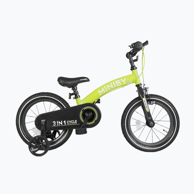 Rower dziecięcy Qplay Miniby 3in1 green 5