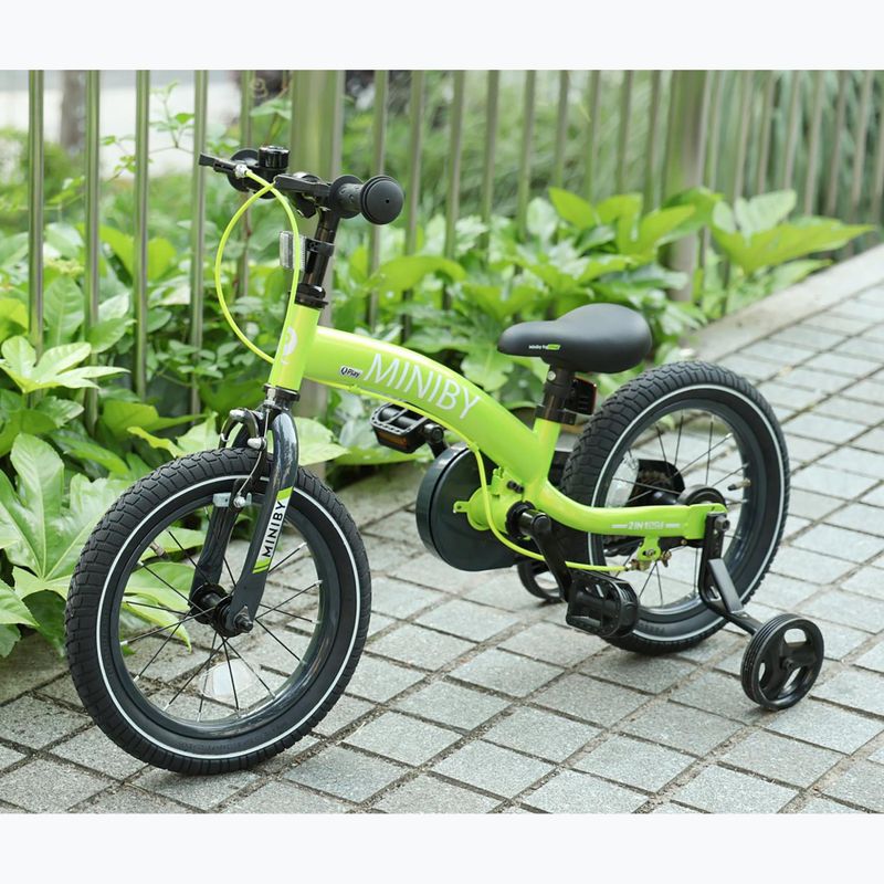 Rower dziecięcy Qplay Miniby 3in1 green 7