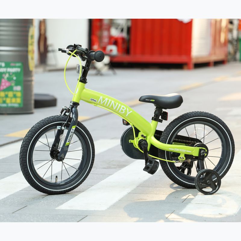 Rower dziecięcy Qplay Miniby 3in1 green 8