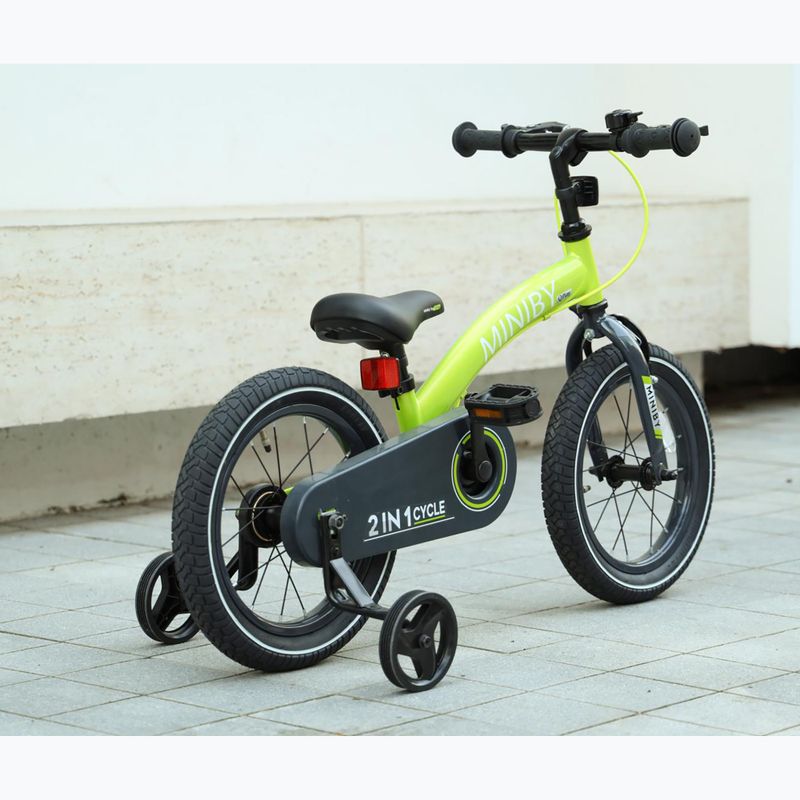 Rower dziecięcy Qplay Miniby 3in1 green 10