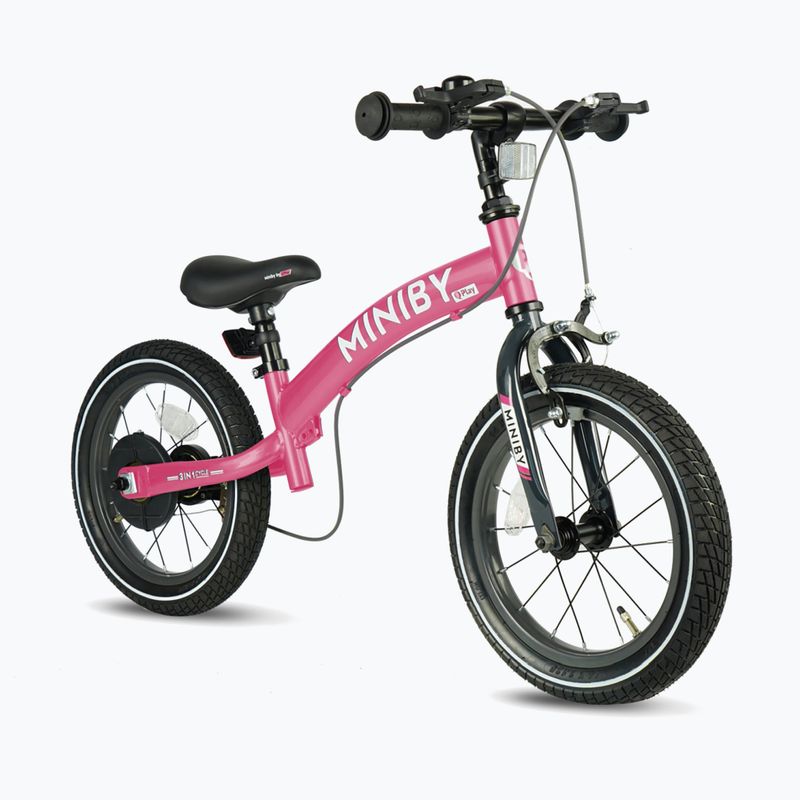Rower dziecięcy Qplay Miniby 3in1 rose 4