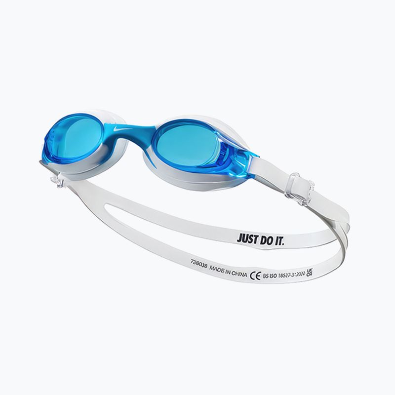 Okulary do pływania dziecięce Nike Lil Swoosh Junior white 6