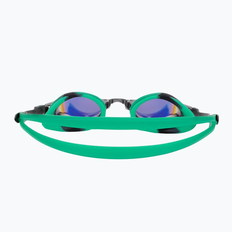 Okulary do pływania dziecięce Nike Chrome Mirrored green shock 5