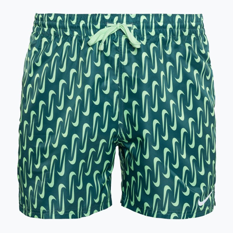 Szorty kąpielowe męskie Nike Swoosh Link 5" Volley bicoastal 7