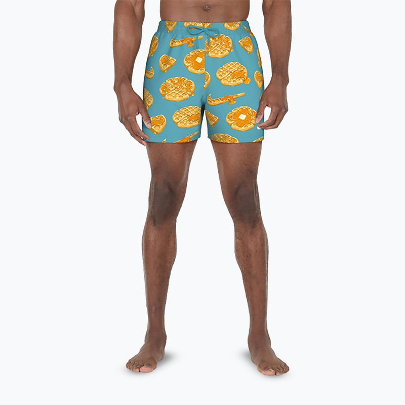 Szorty kąpielowe męskie Nike Multi Print 5" Volley dusty cactus