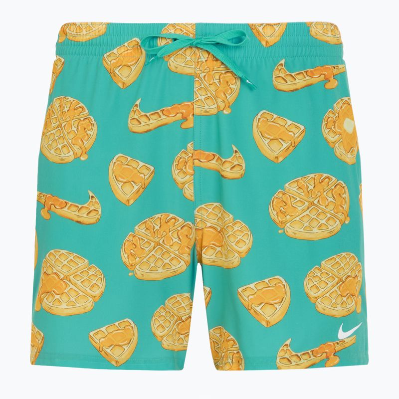 Szorty kąpielowe męskie Nike Multi Print 5" Volley dusty cactus 5