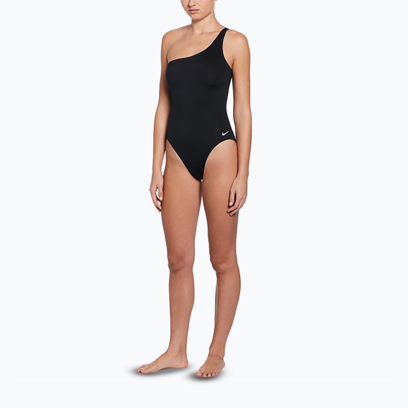 Strój pływacki jednoczęściowy damski Nike Essential Asymmetrical black 5