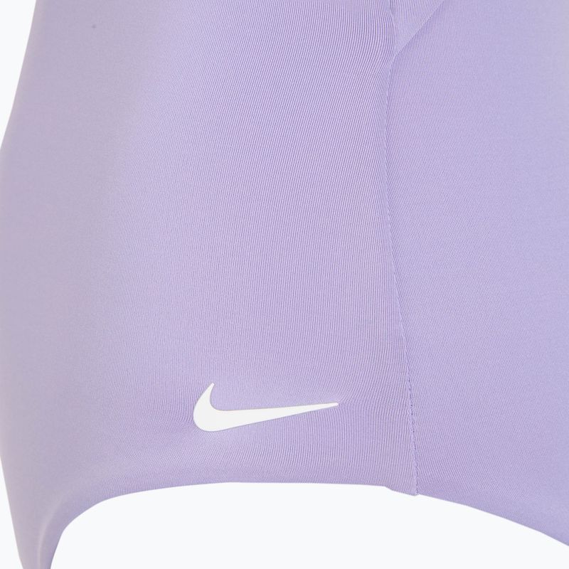 Strój pływacki jednoczęściowy damski Nike Essential V-Neck hydrangeas 3