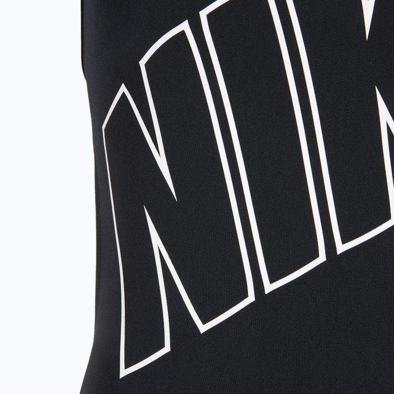 Strój pływacki jednoczęściowy damski Nike Hydrastrong Adjustable Crossback black 3