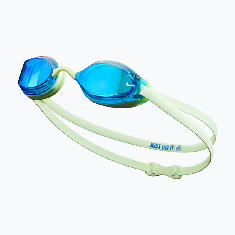 Okulary do pływania Nike Legacy Mirrored barely volt