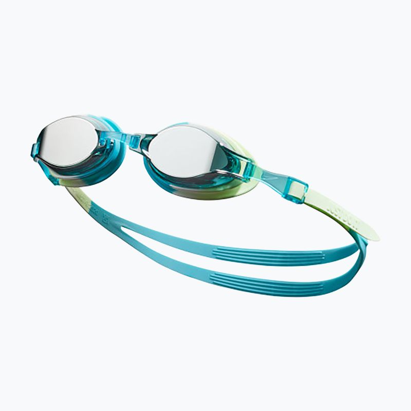 Okulary do pływania dziecięce Nike Chrome Mirrored dusty cactus