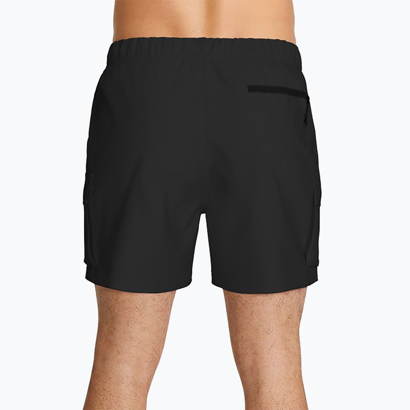 Szorty kąpielowe męskie Nike Voyage Solid Essential 5" Volley black 4