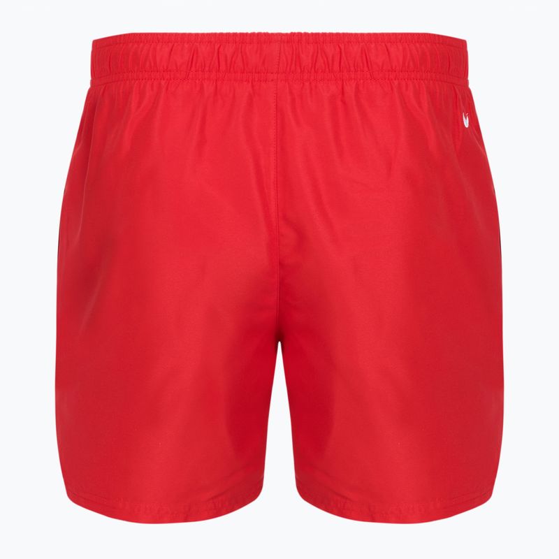 Szorty kąpielowe męskie Nike Logo Lap 5" Volley university red 2