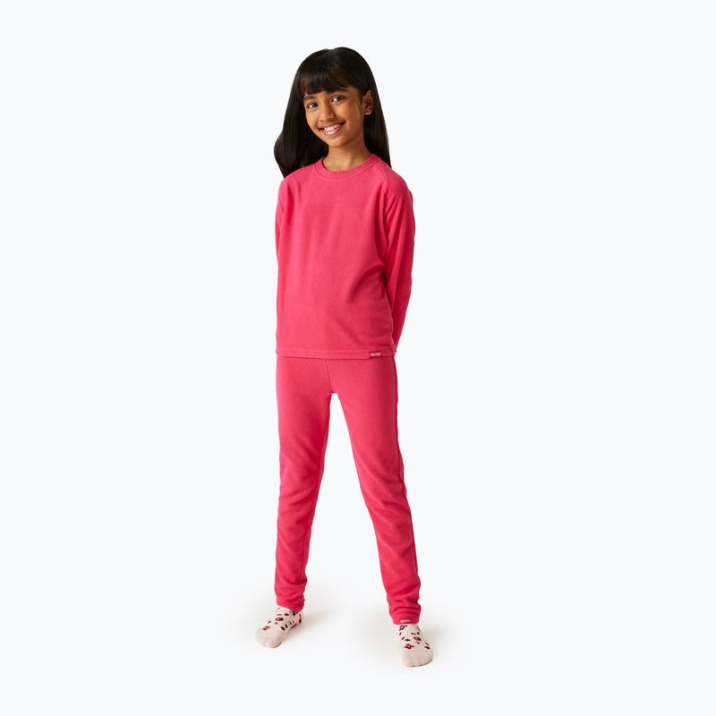 Spodnie termoaktywne dziecięce REGATTA Thermal Baselayer pink potion 5