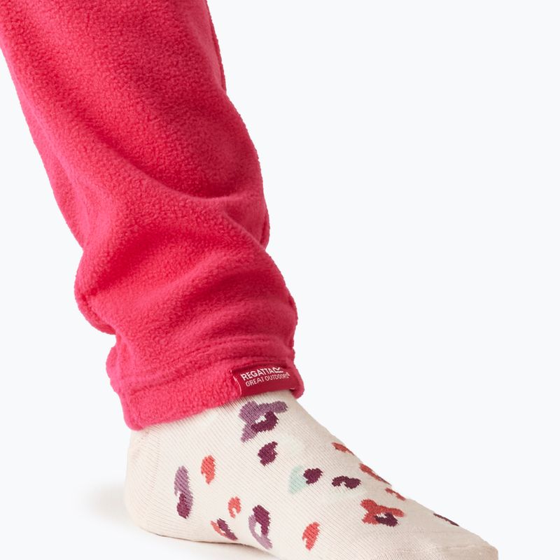 Spodnie termoaktywne dziecięce REGATTA Thermal Baselayer pink potion 7