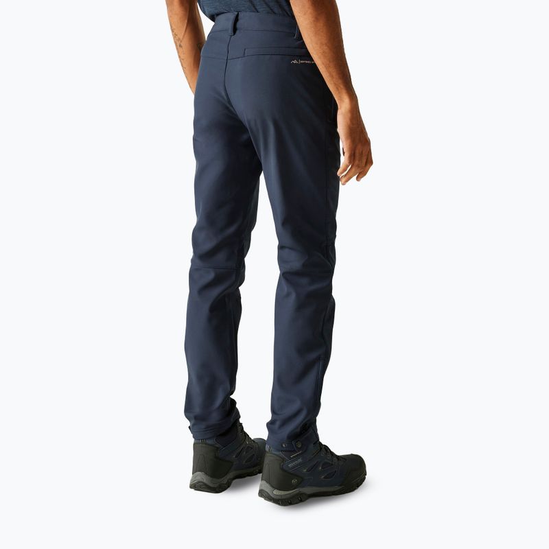 Spodnie softshell męskie REGATTA Geo Softshell II navy 3