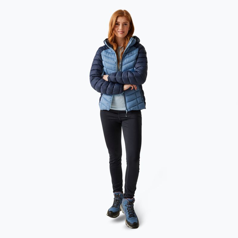 Kurtka damska REGATTA Hooded Dalent navy/coronet blue 2