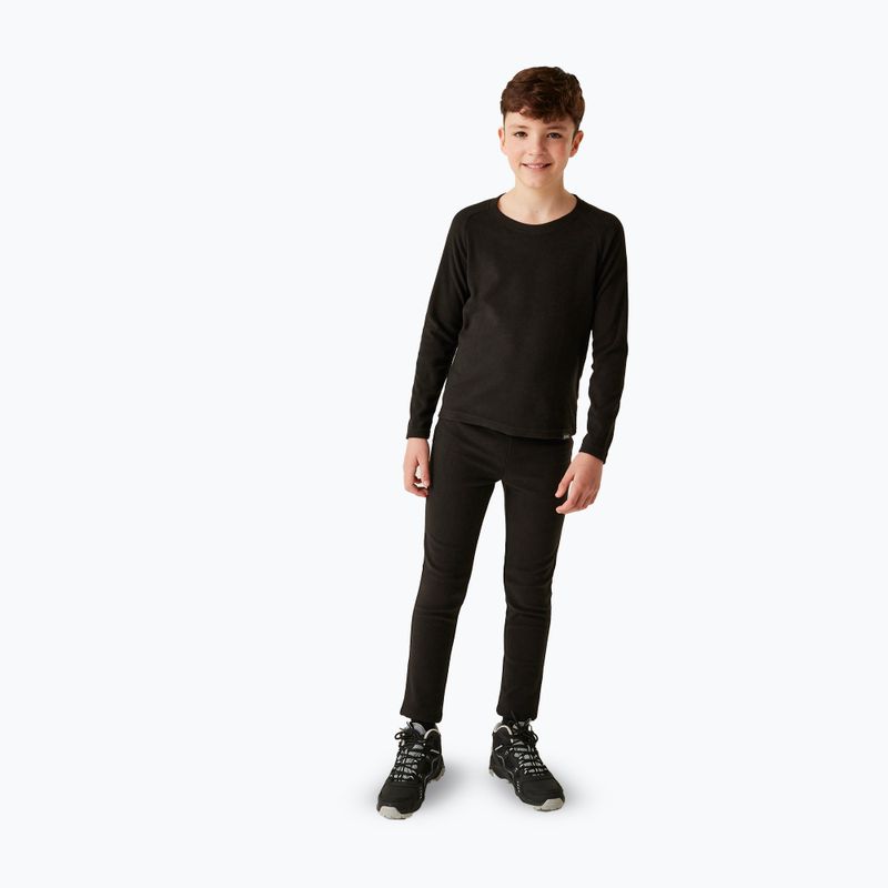 Spodnie termoaktywne dziecięce REGATTA Thermal Baselayer black 4