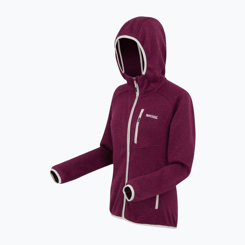 Bluza polarowa damska REGATTA Newhill II beaujolais/light vanilla 9