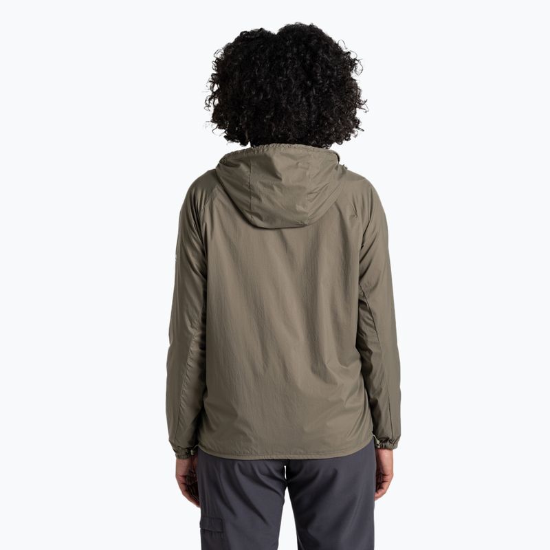 Kurtka przeciwwiatrowa damska Craghoppers NosiLife Rosa Reversible wild olive/vert 4