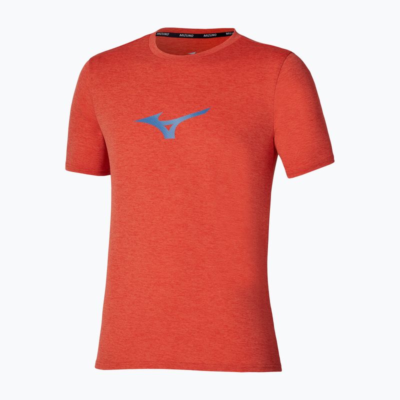 Koszulka do biegania męska Mizuno Core Runbird Short Sleeve Tee orange