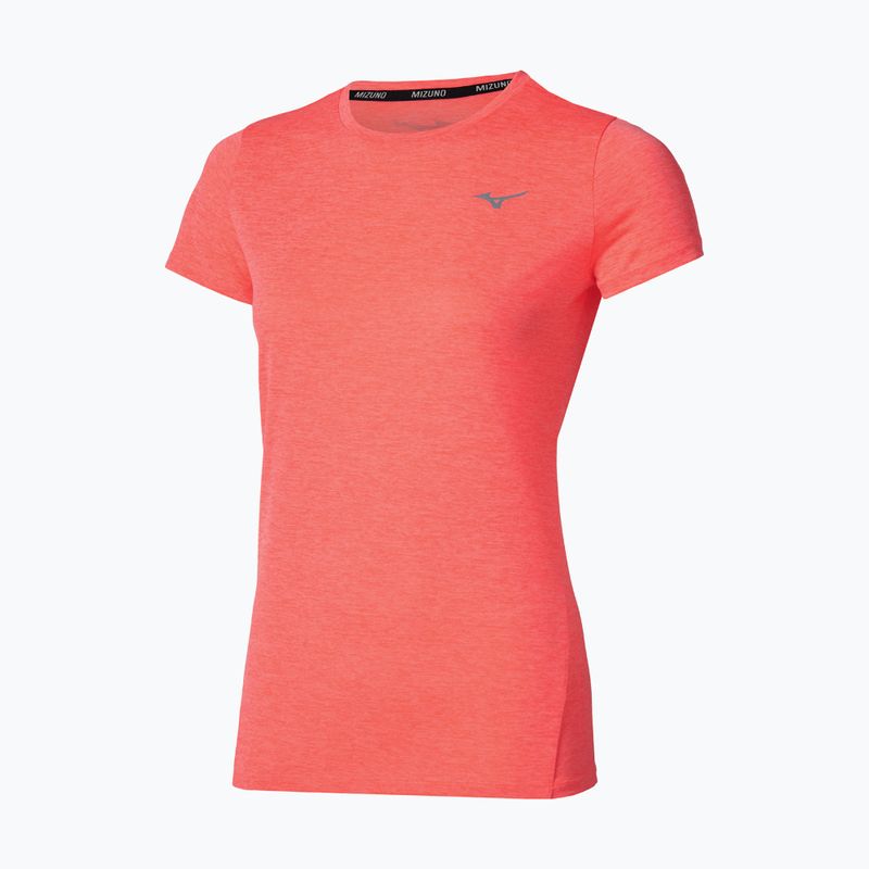 Koszulka do biegania damska Mizuno Core Impulse Short Sleeve Tee desert flower