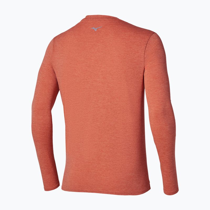 Longsleeve do biegania męski Mizuno Core Impulse Long Sleeve Tee ginger 2