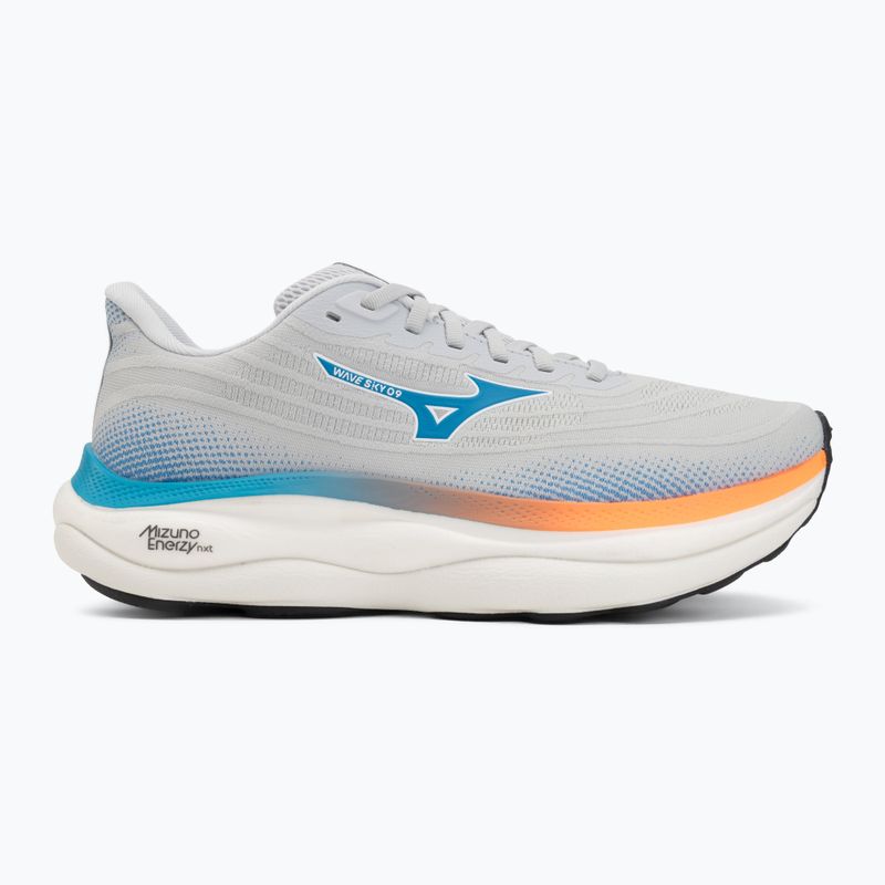 Buty do biegania męskie Mizuno Wave Sky 9 cloudscape/blue jewel/lava orange 2