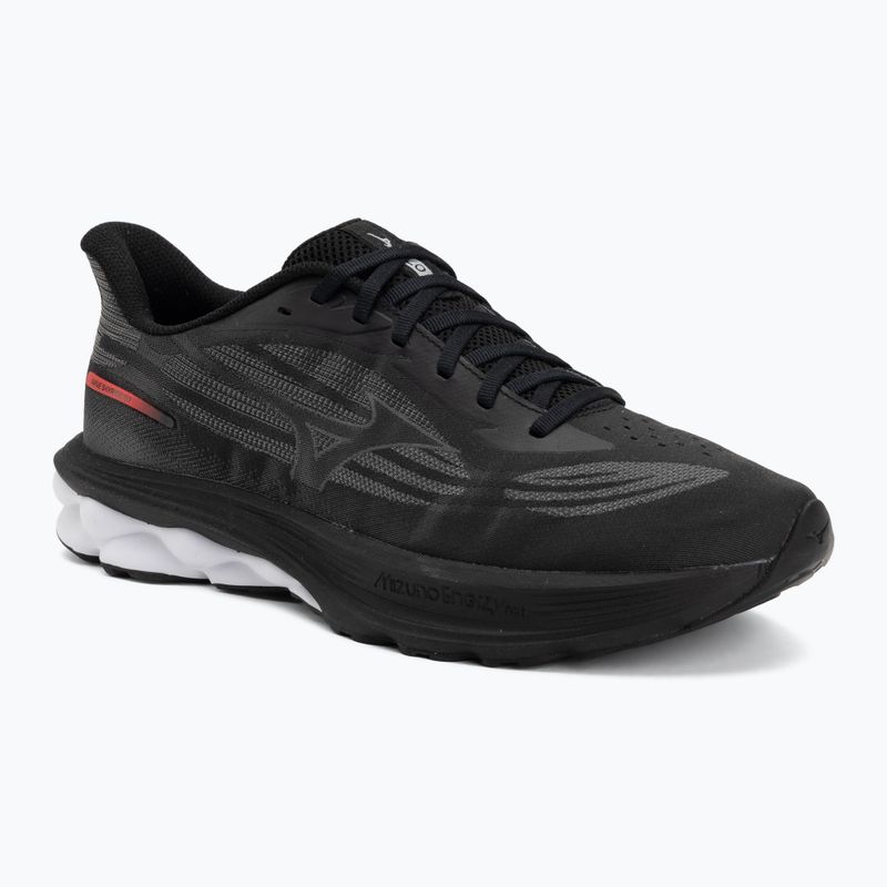 Buty do biegania męskie Mizuno Wave Skyrise 7 black/iron gate/tomato puree
