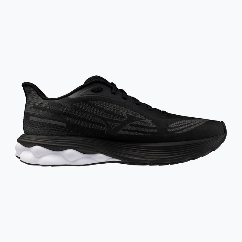 Buty do biegania męskie Mizuno Wave Skyrise 7 black/iron gate/tomato puree 9