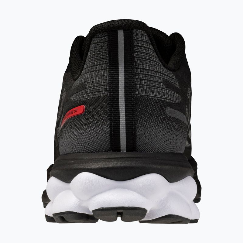 Buty do biegania męskie Mizuno Wave Skyrise 7 black/iron gate/tomato puree 10