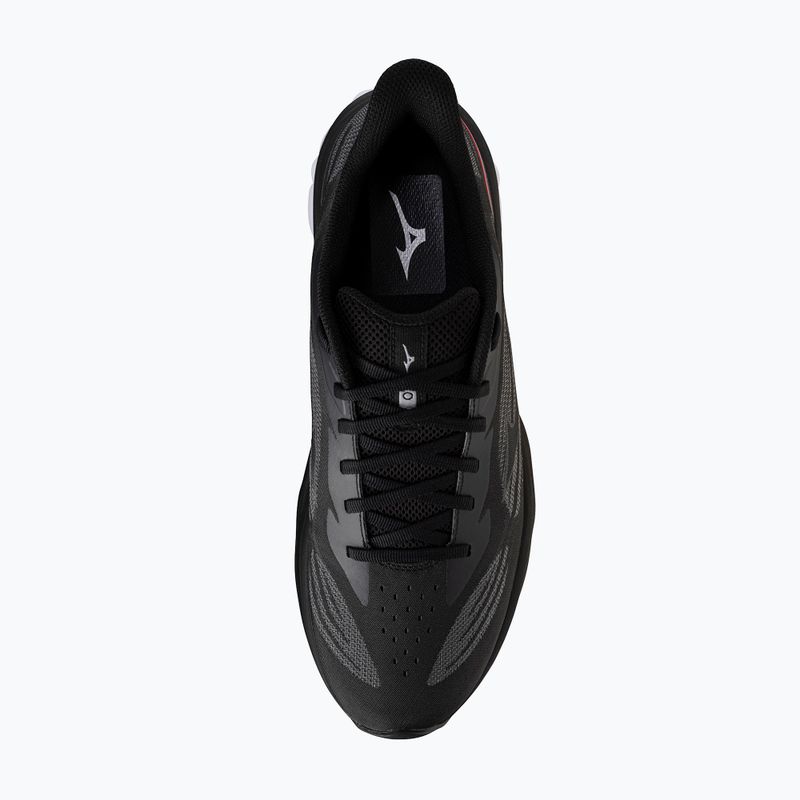 Buty do biegania męskie Mizuno Wave Skyrise 7 black/iron gate/tomato puree 12