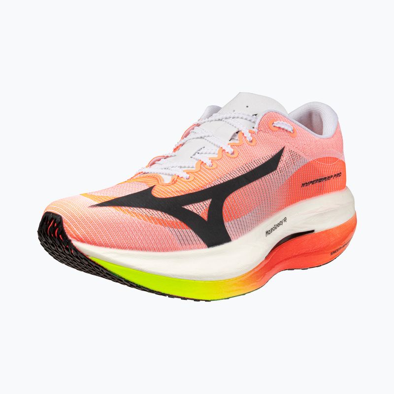 Buty do biegania Mizuno Hyperwarp Pro white/black/lava orange 10