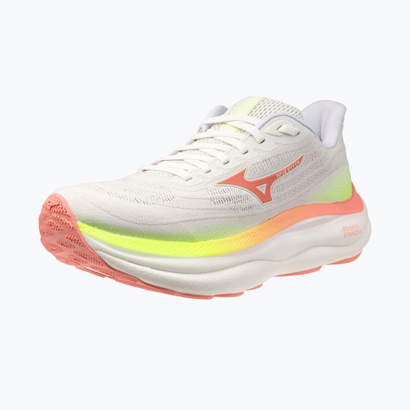 Buty do biegania damskie Mizuno Wave Sky 9 gf white/desert flower/lime pulp 10