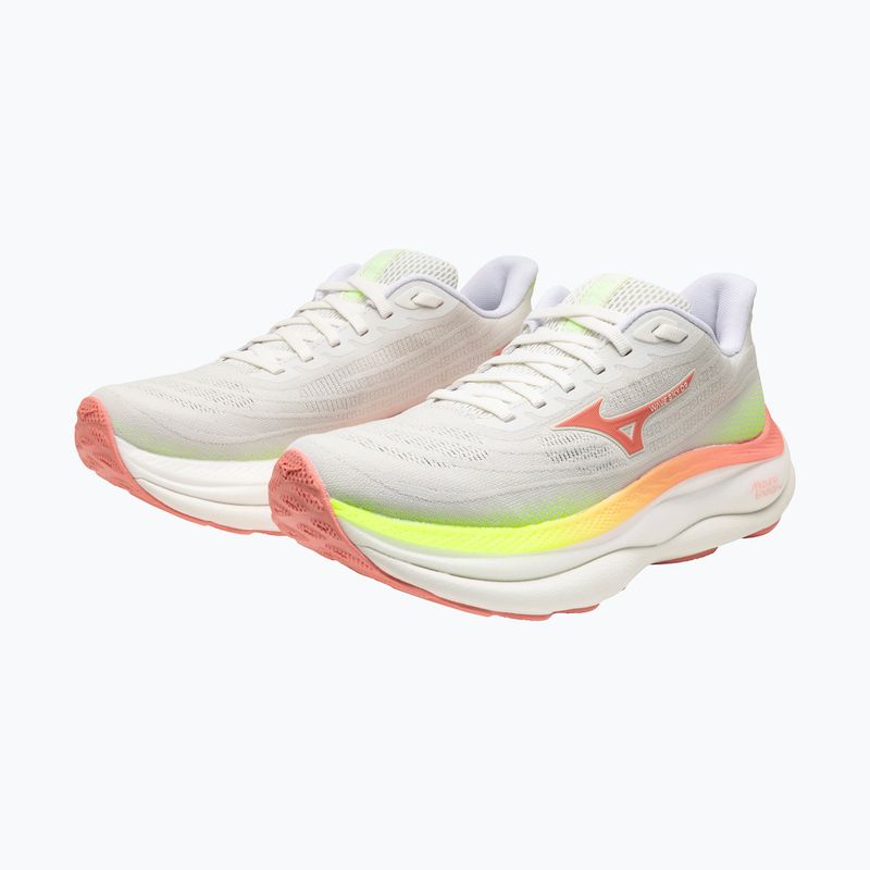 Buty do biegania damskie Mizuno Wave Sky 9 gf white/desert flower/lime pulp 12
