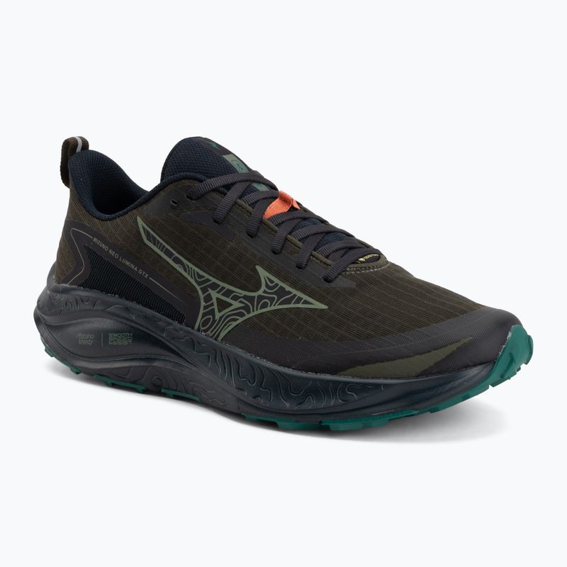 Buty do biegania męskie Mizuno Neo Lumina Gtx forest night/sea spray/vulcan