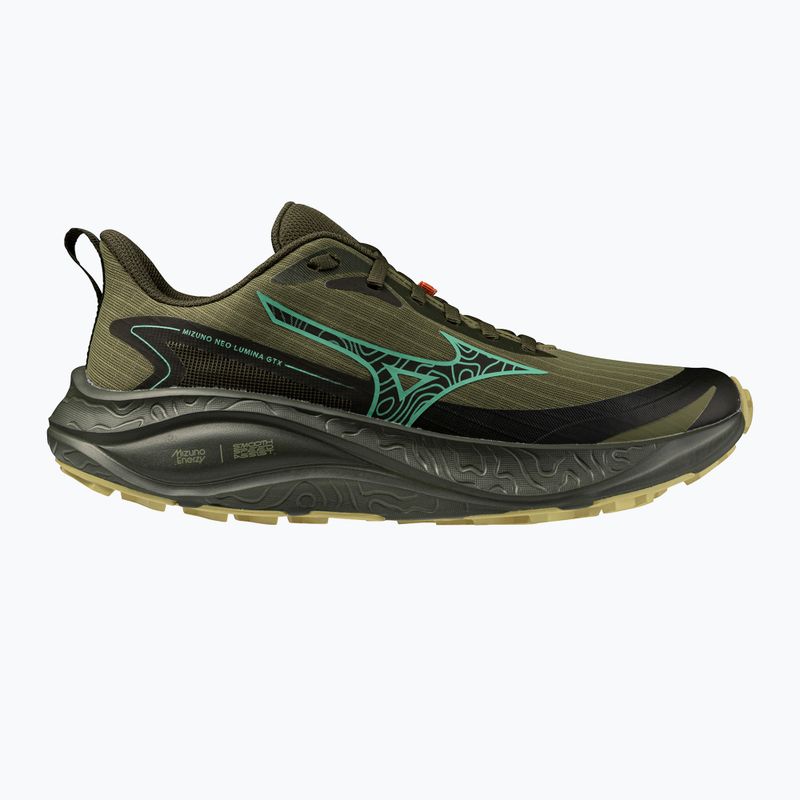 Buty do biegania damskie Mizuno Neo Lumina Gtx martini olive/mentholated/forest night 8
