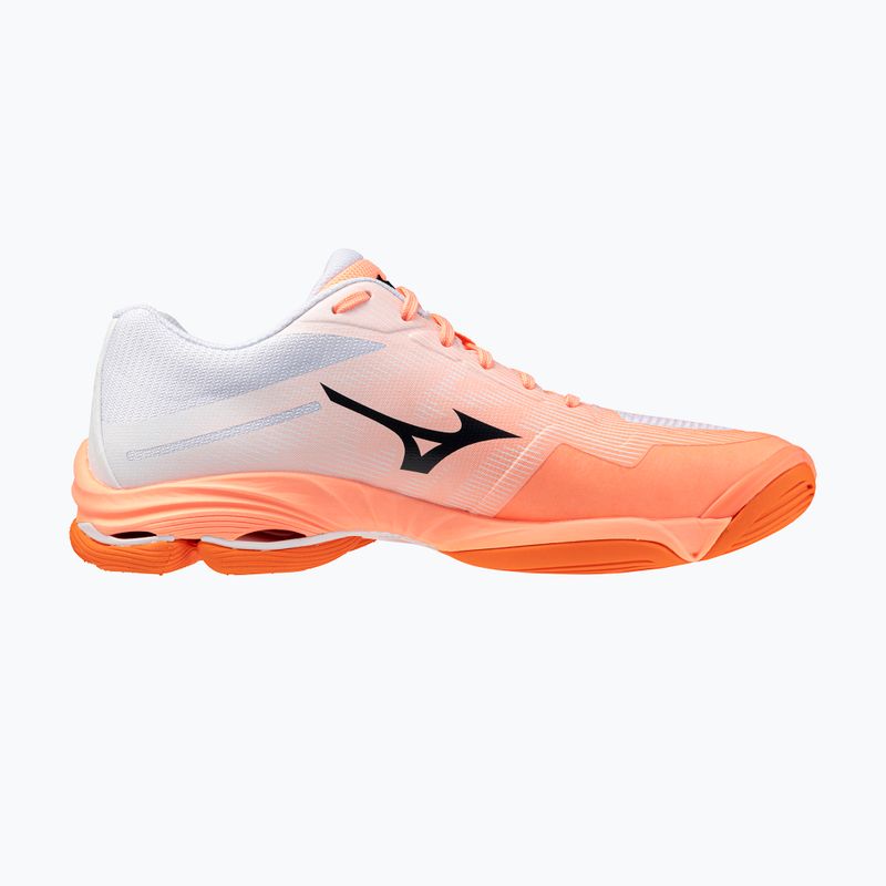 Buty do siatkówki Mizuno Wave Lightning Pro flamingo coral/carbon/white 9