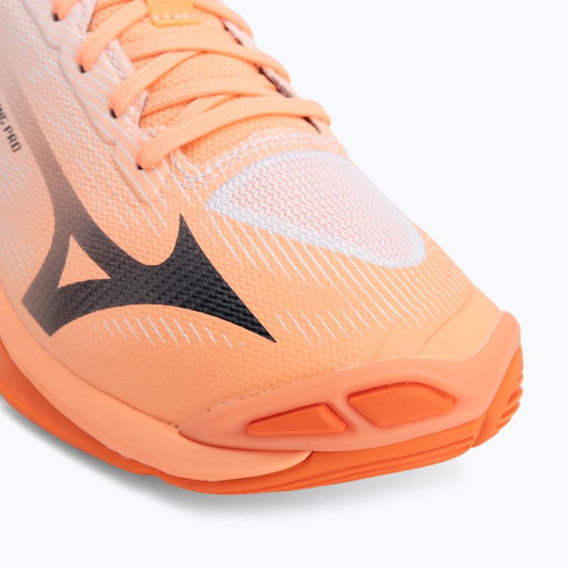Buty do siatkówki Mizuno Wave Lightning Pro flamingo coral/carbon/white 7