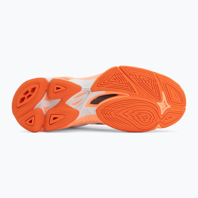 Buty do siatkówki Mizuno Wave Lightning Pro Mid flamingo coral/carbon/white 4